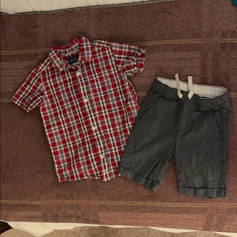 GUC Boys bundle of Shirt and Shorts 18-24 months